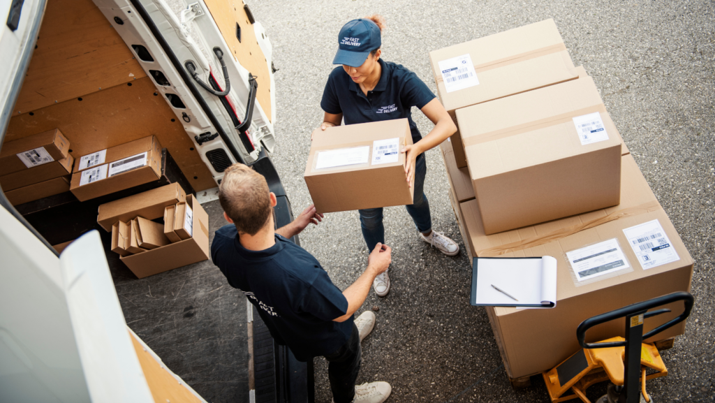 same day courier terminology - handballing